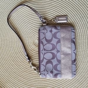 Coach wristlet